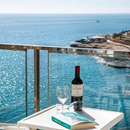 Scenic Seafront Duplex Apartment In Sliema Eksteriør billede